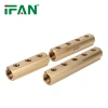 IFAN Hot Selling 1/2" 3/4" Brass Manifold 3 -5 Ways Manifold Specification image